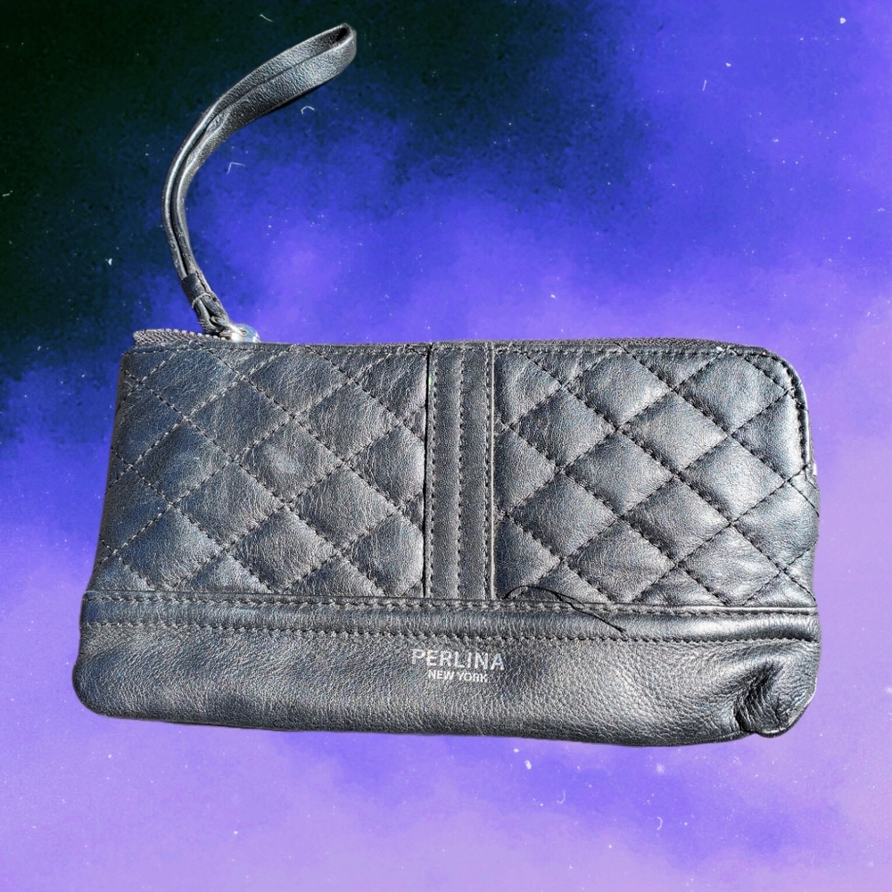 PERLINA Quilted Wallet